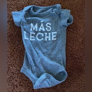 ‼️Mix and Match 3 items for $5‼️ Little Wonders Newborn Onesie Mas Leche